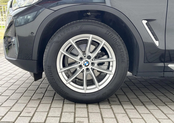 BMW X3 cena 174800 przebieg: 89421, rok produkcji 2021 z Pyrzyce małe 352